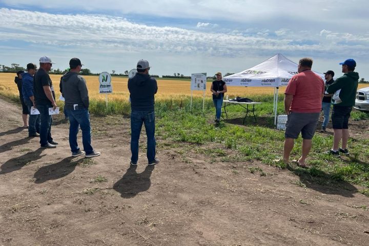 Nutrien Ag Solutions stop on the Ag in Motion Demonstration Research Tour.